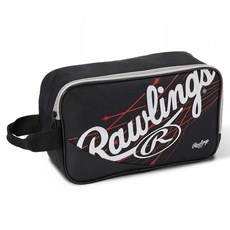 롤링스 스파이크 신발가방 ESC11S01, 블랙 + 실버 + 레드, 1개