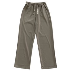 플랜데이 여성용 소프트 스판1 트레이닝 밴딩 와이드 팬츠