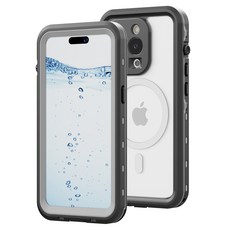 아이엠듀 방수 휴대폰 케이스, 아이폰 15 Pro, 1개