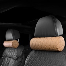 River Fox 車用頂級防護頸枕, 馬鞍棕, 2個