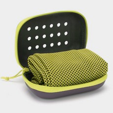 PEONIST 跑步健身運動毛巾, 黃色, 1個