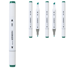 델리 삼각 트윈 마카펜 #53 70803A, 1색, 6개