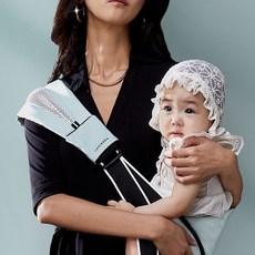 LUCIRODA 優質單肩腰凳孩童揹帶 LUX101, 祖母綠