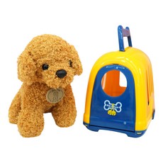 KID ZONE 舒適的貴賓犬屋, 棕色, 17cm, 1組