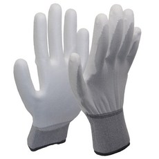 SJG PU 掌心貼合塗層手套 雙手組 M, 20套, 白色