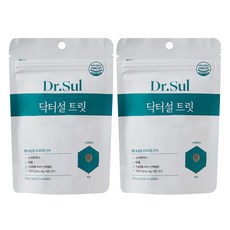 닥터설 반려동물 핏펫 트릿 스피루리나 교육용 간식, 덴탈, 100g, 2개