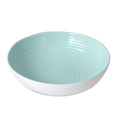 PORTmeIRION 波特玫琳恩 Sophie Conran 彩色波普弧形義大利麵碗 23.3cm, 青瓷綠, 1個