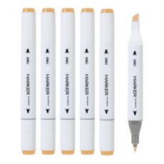 델리 삼각 트윈마카 25 살몬 핑크 70803A, 6개, 1색