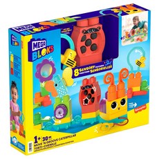 메가블럭 오감발달 애벌레와 친구들 30p, 혼합색상, 1개