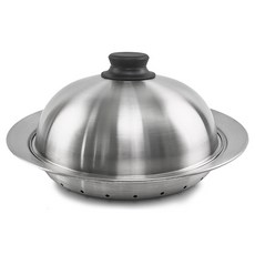 Kitchen9 不鏽鋼圓頂蒸鍋, 1套, 24cm