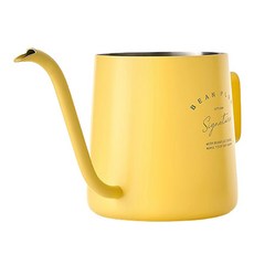 BEANPLUS 咖啡滴壺彩色手沖壺, 250ml, 1個, 黃油