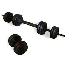 트라히어 무게조절 덤벨 + 바벨 세트 30kg TY30, 1세트