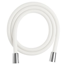 Nature Living 馬卡龍色防纏繞防垢PVC蓮蓬頭軟管, 白色