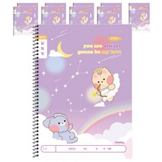 ibis 小學纖薄聯絡簿 寬格 女 12615, 10個, 精靈