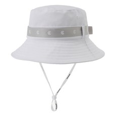 Cleveland GOLF 女款配色緞帶裝飾漁夫帽, 1個, 白色