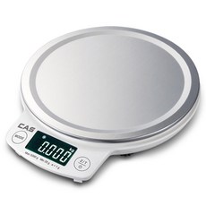 CAS 數位廚房磅秤, 白色, CKS-1, 5kg