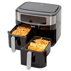 boral 雙重數位氣炸鍋 BR-T1450AFD, 黑色