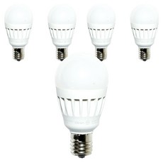 LISHIN Vitson LED 迷你氪氣燈泡 5W E17, 燈泡色, 5個