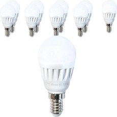 LISHIN Vitson LED 迷你氪氣燈泡 5W E14, 燈泡色, 10個