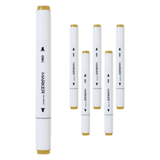 델리 삼각 트윈 마카펜 #104 70803A, 1색, 6개