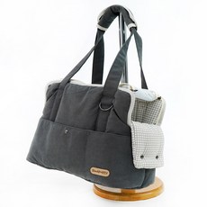 REDPUPPY 寵物頂級舒適外出包, 深灰色, 1個