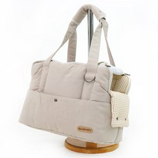 REDPUPPY 寵物頂級舒適外出包, 米色, 1個