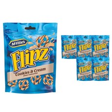 Flipz 麥維他 餅乾與奶油香蝴蝶餅, 6包, 90g