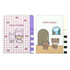 Withna 迷你朋友 秘密日記本 23-8000, 隨機出貨, 2個