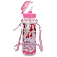 Secret Jouju吸管背帶水壺 PR011 500ml, 混色, 1組