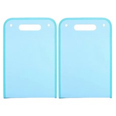 세로 파일 서류 홀더 포켓 13칸, 블루, 2개