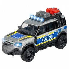 maJORETTE 美捷輪 Grand 系列 Land Rover 警察版 壓鑄迷你警車, 混合色, 1個