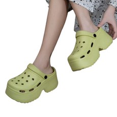 피어니스트 여성용 통굽 키높이 샌들