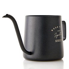 BEANPLUS 彩色咖啡手沖壺, 250ml, 1個, 黑色