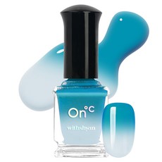 위드샨 온도 변화 매니큐어 네일, 22도청량한온도, 9ml, 1개