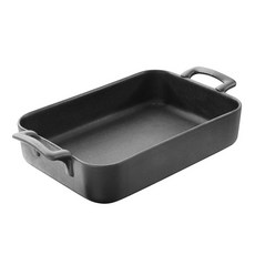REVOL Belle Cuisine 長方形把手盤 30 x 21.5 cm, 1個, 黑色