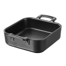 REVOL Belcuisin 方形把手盤 13公分, 1個, 黑色