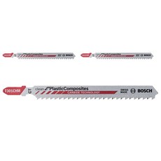 BOSCH 博世 特殊材質曲線鋸片 T301CHM, 本產品, 3個