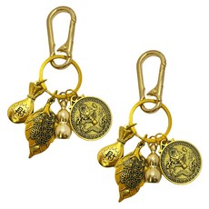 LivingDA 12生肖多福幸運鑰匙圈, 龍, 2個