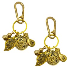 리빙다 12지 다복 행운 키링, 뱀, 2개