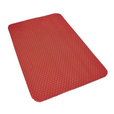 Sonio Linehole 浴室防滑墊 45 x 70 cm, 02 紅色, 1個