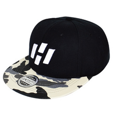 HDF H 後扣棒球帽 HB-022, 混合色