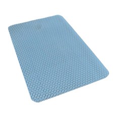 Sonio Linehole 浴室防滑墊 50 x 80 cm, 07 天藍色, 1個