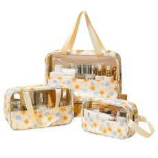 EVER HOUSE 花香沐浴包3件組, 黃色