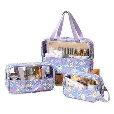 EVER HOUSE 花香沐浴包3件組, 紫色