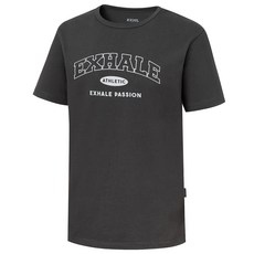 Exhale 肌肉版型弧形圖案Logo短袖T恤 EGTS3S003