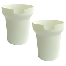 Block Mart 900ml 隨行杯底部保護套, 象牙白, 2個