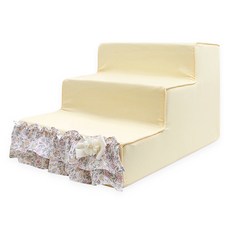 이츠독 반려동물 플로라 가든 3단 스텝, 옐로우