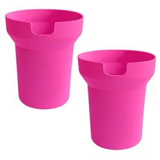 Block Mart 保溫杯底部保護套 900ml, 亮粉色, 2個