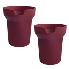 Block Mart 保溫杯底部保護套 900ml, 酒紅色, 2個