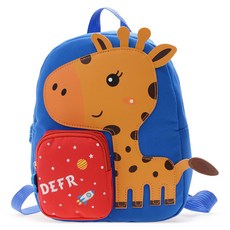 WeatherFairy 孩童動物造型拉鍊袋後背包